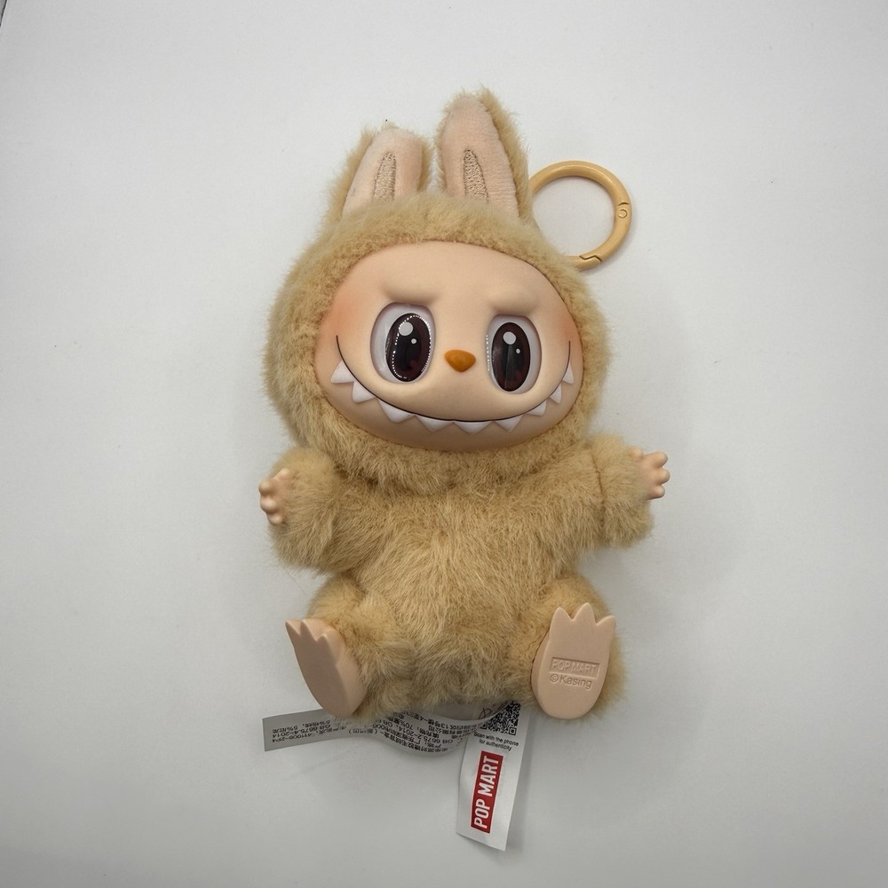 Authentic Pop Mart LABUBU The Monsters Have A Seat Vinyl Plush BABA Bag Charm - Picture 1 of 10